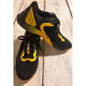TYR SHOES FOR MEN, SIZE 11, BLACK AND YELLOW, LIMITED EDITION
